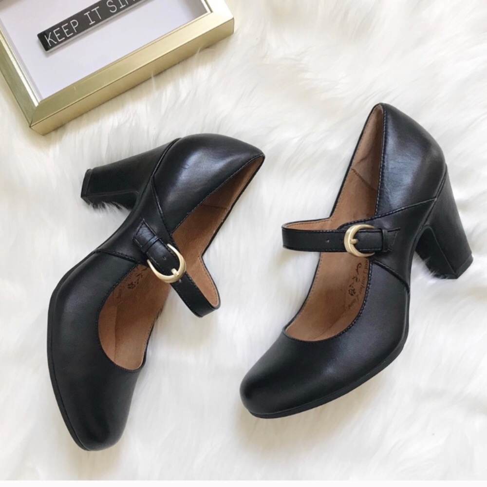 Sofft Miranda May Jane Black Heel Size 8